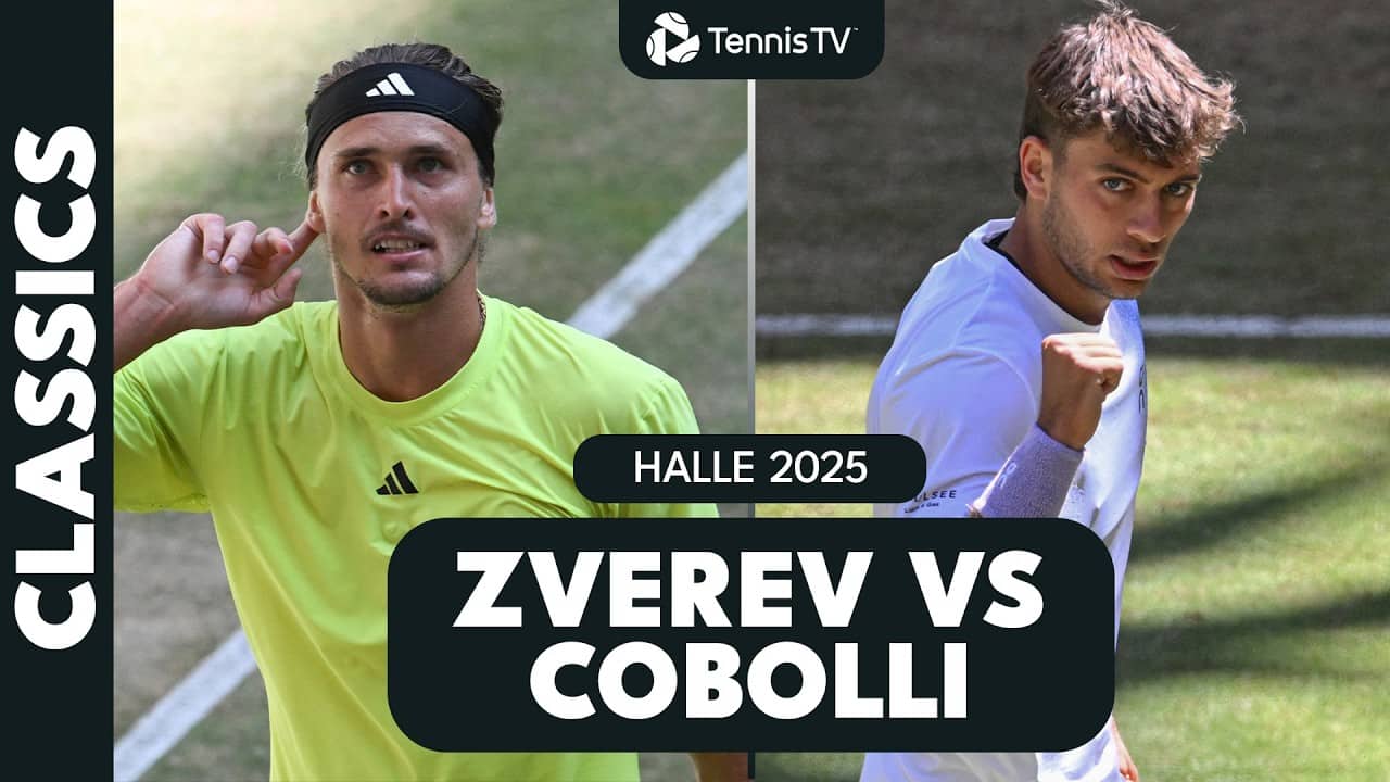 Alexander Zverev vs Flavio Cobolli Extended Highlights 🤩 | Halle 2025