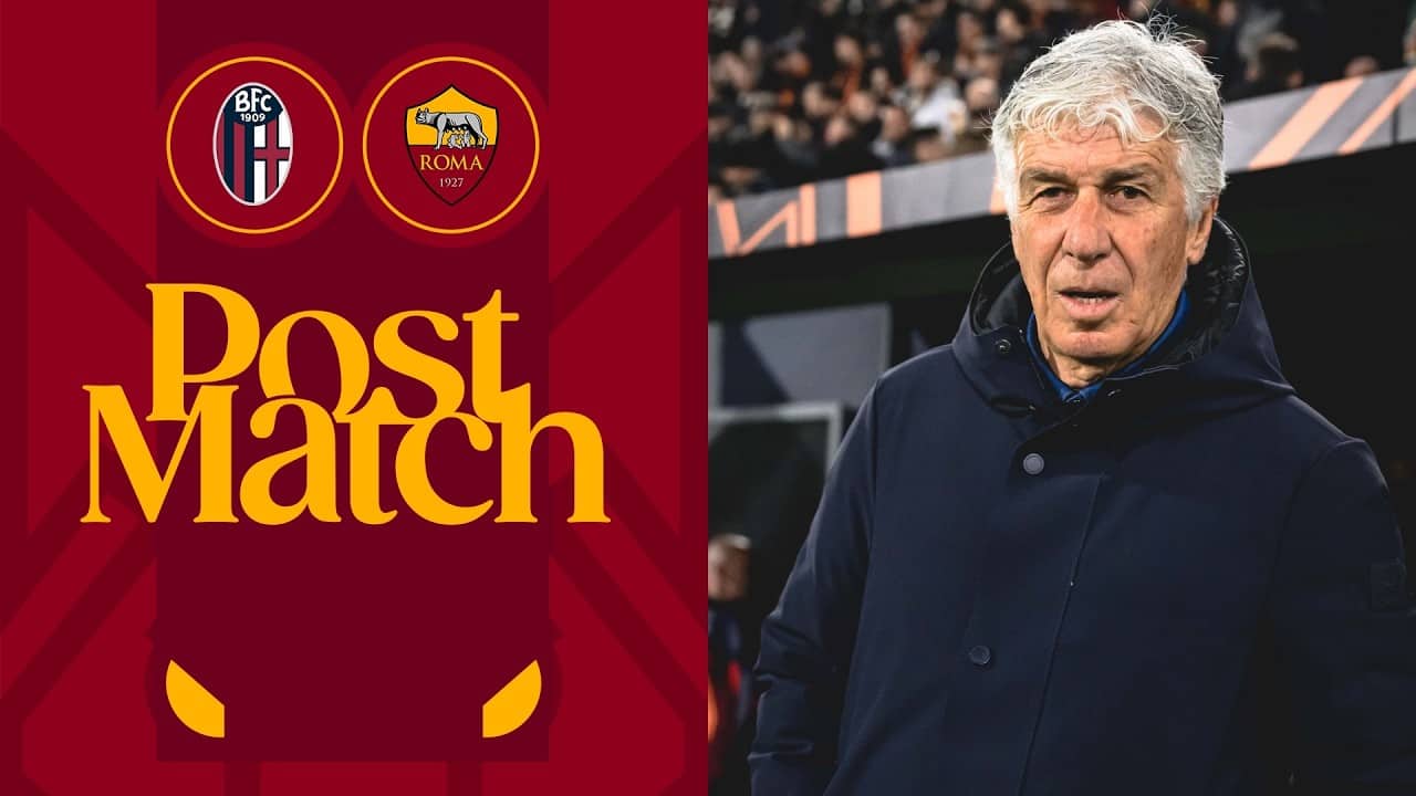 GIAN PIERO GASPERINI | INTERVISTA POST BOLOGNA-ROMA