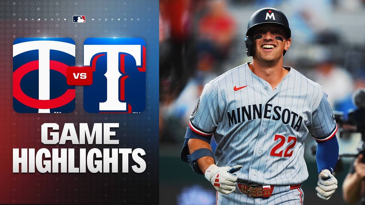 Twins vs. Rangers Game Highlights (6/18/26) | MLB Highlights