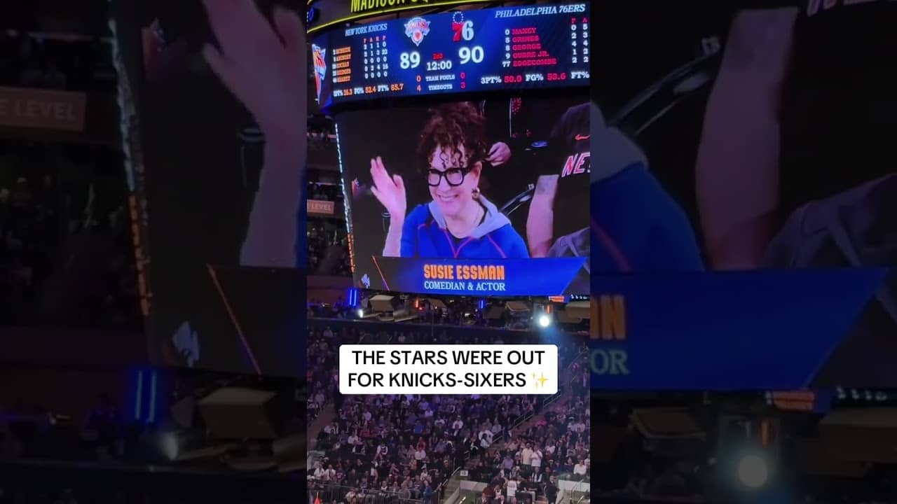Celebrity row was stacked for Game 2 at the Garden 🤩