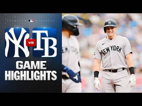 Yankees vs. Rays Game Highlights (7/9/26) | MLB Highlights
