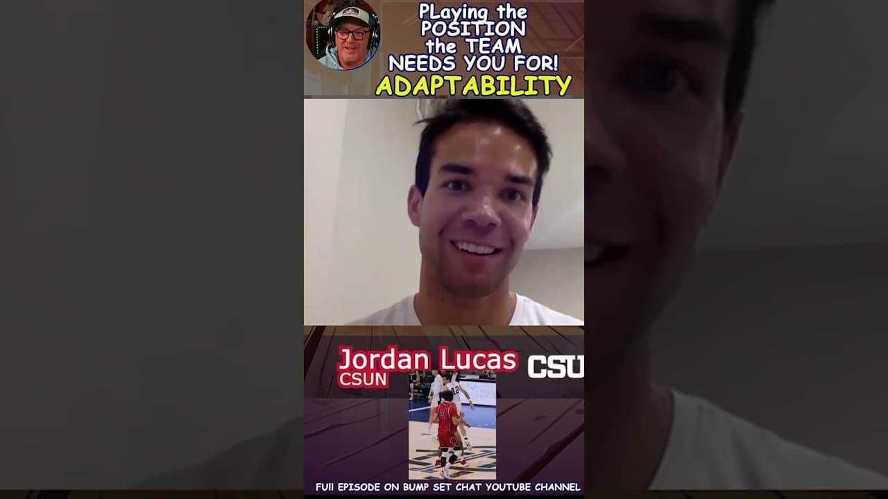 Finding ways to the court - Jordan Lucas on transitioning to Libero