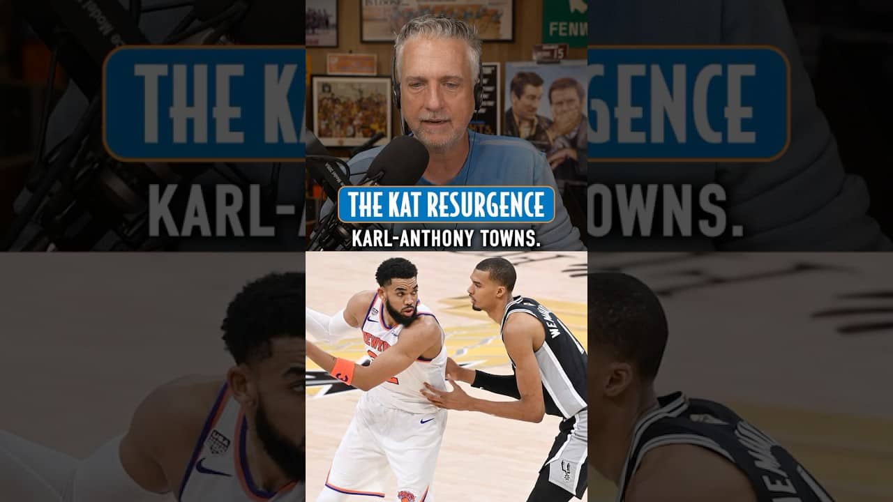 Bill praises KAT for the way he's dominated for the Knicks throughout this playoff run.