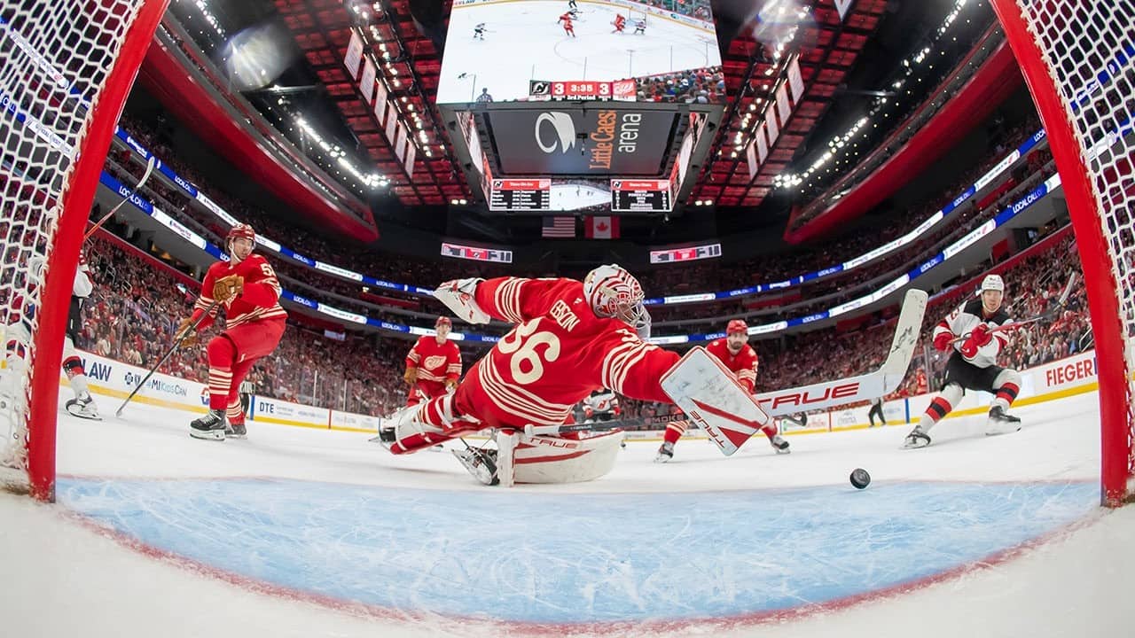 Wings loss CLINCHES playoffs for BRUINS and SENATORS