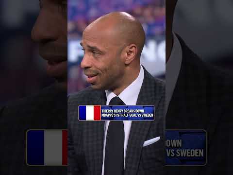 Thierry Henry explained what happened when Mbappé got his defender one-on-one