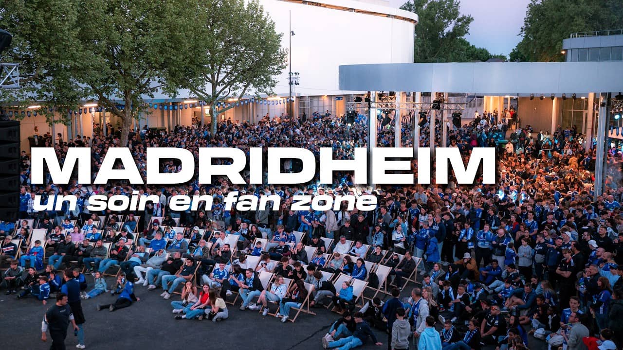 Un soir de Coupe d'Europe en fan zone 🫂