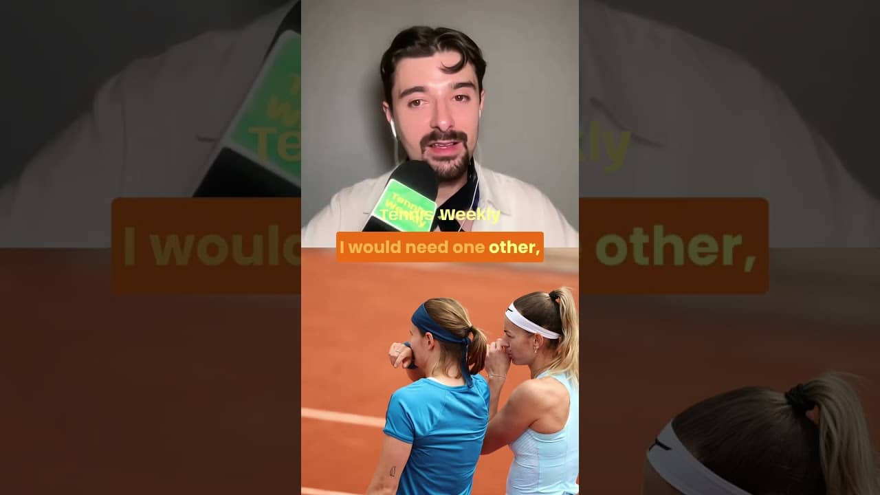 Roland-Garros ran out of players for the doubles this year 🤪 #rolandgarros #doubles #tennis