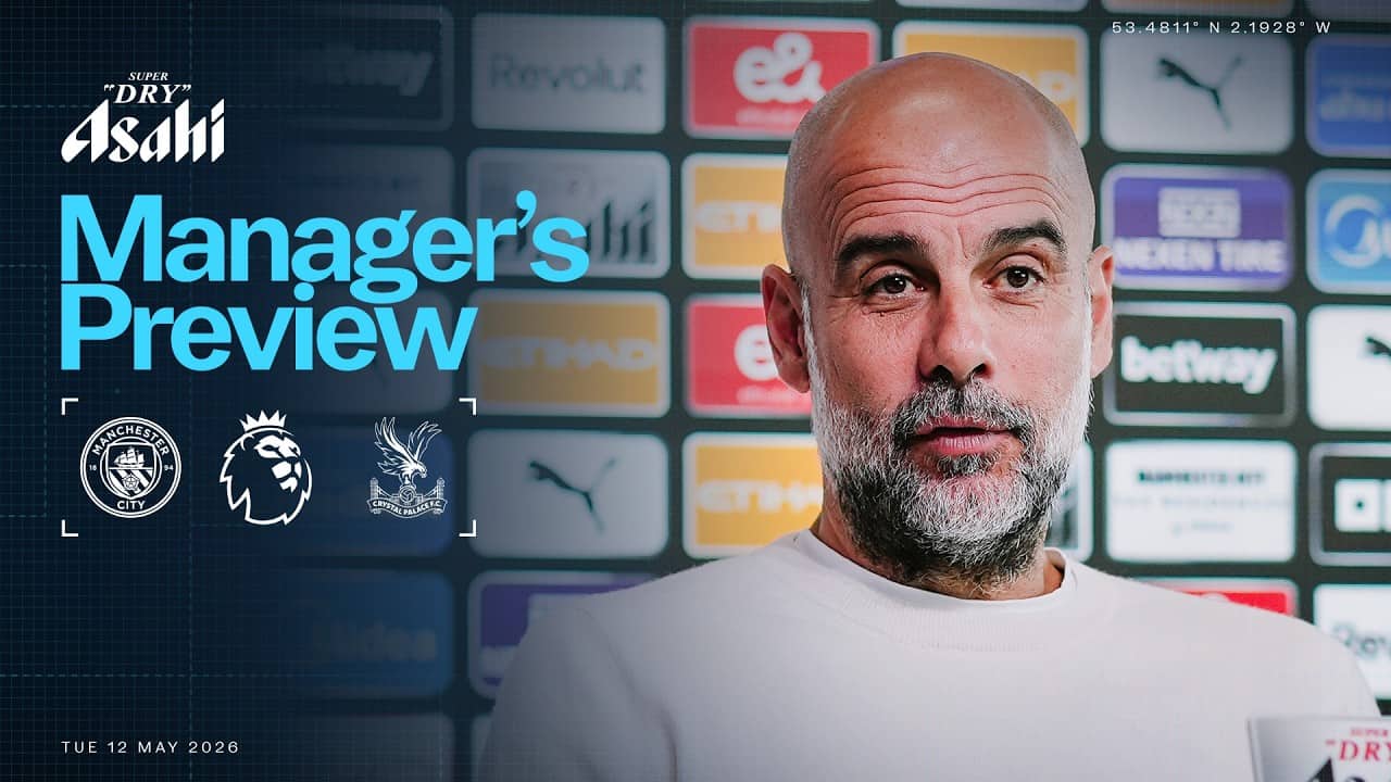 MANAGERS PREVIEW | Pep shares injury update on Rodri and Khusanov | Crystal Palace (H)