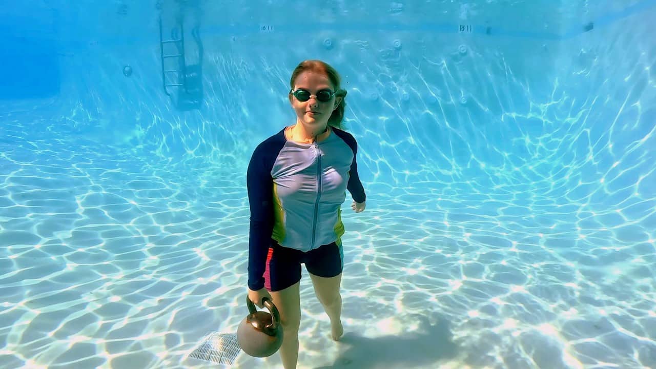 Walk Along the Bottom of the Pool Like it’s no Big Deal