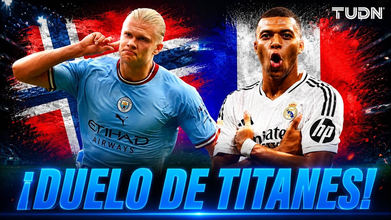 🔥 ¡Tiembla el mundo del futbol! Haaland y Mbappé protagonizan un auténtico duelo de titanes | TUDN