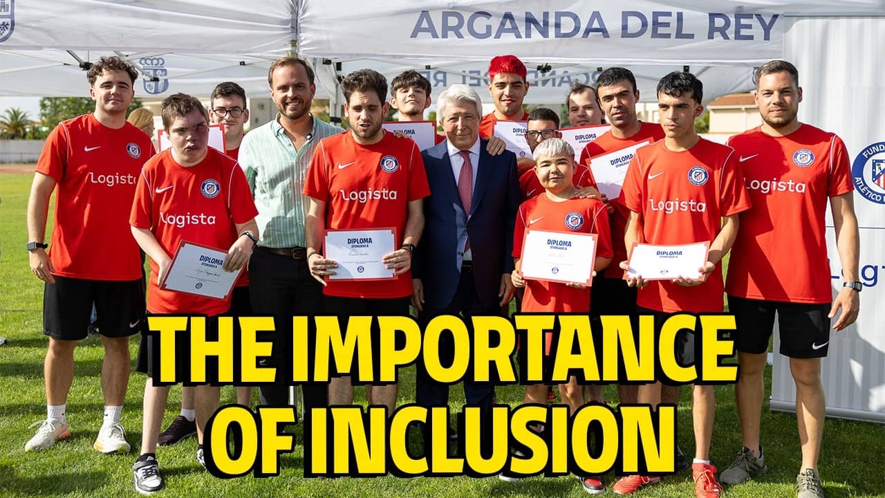 Atleti Foundation's Adapted Football program in Arganda del Rey finished its first season