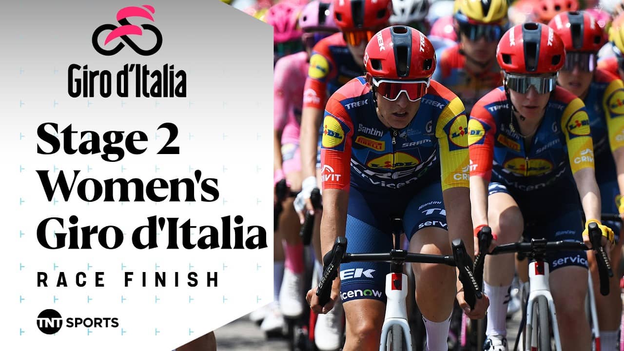 WHAT A WIN 🔥 | 2026 Women's Giro d'Italia Stage 2 Final KM's | TNT Sports Cycling