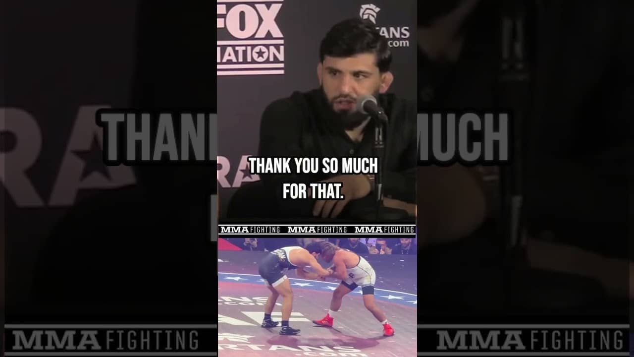 'I don't control myself': Arman Tsarukyan explains his 'viral' tackle of Urijah Faber at RAF 08