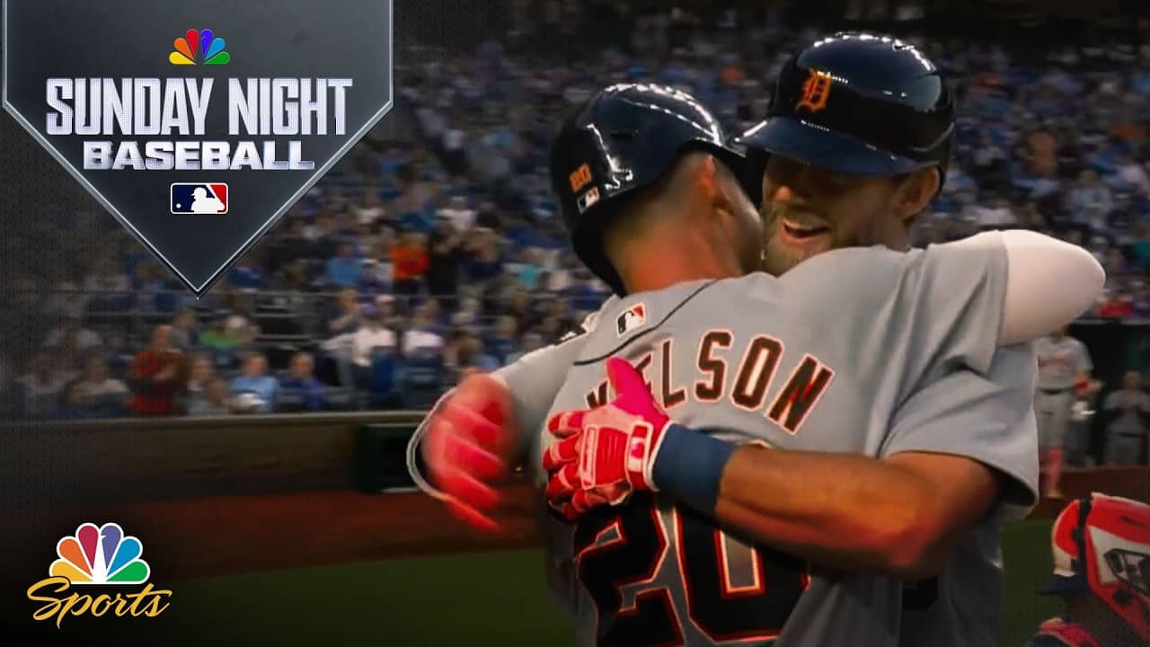 Gage Workman blasts PINCH-HIT homer in Tigers debut | Sunday Night Baseball | MLB on NBC | 5/10/26