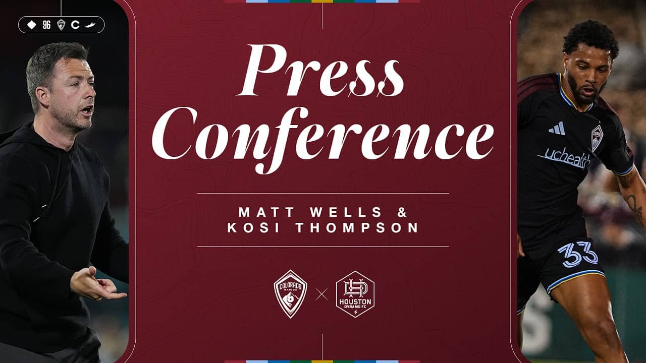Postgame Press Conference: Colorado Rapids vs Houston Dynamo FC