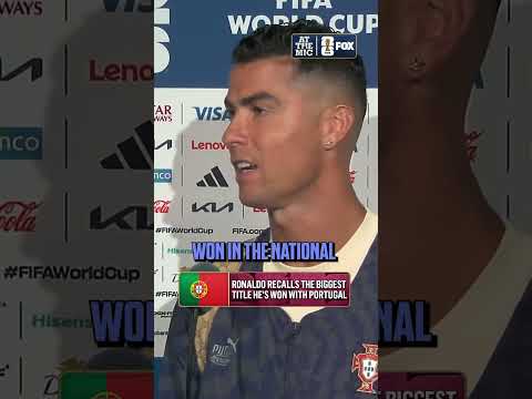 Ronaldo reflects on his 2026 FIFA World Cup and his journey with the Portugal national team