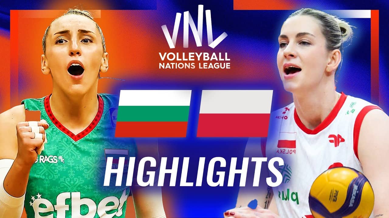 Bulgaria 🇧🇬 vs. Poland 🇵🇱 - Highlights | Week 2 | Women's VNL 2026