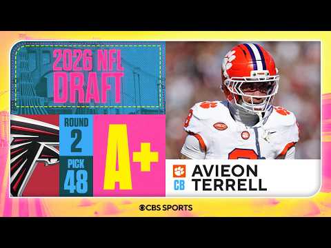 Falcons select Avieon Terrell in Second Round, No. 48 overall | 2026 NFL Draft Grades & Reaction