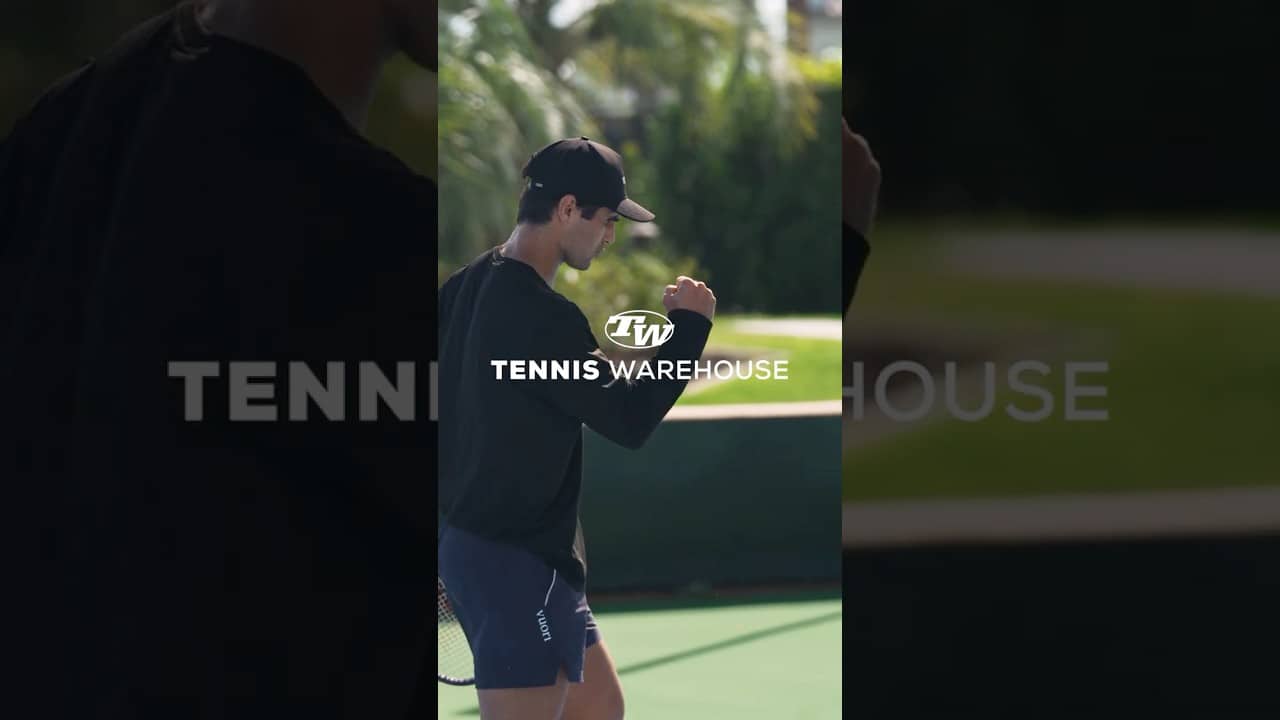 Marcos Giron + Luxilon ALU Power Rough #tennisequipment  #tennis