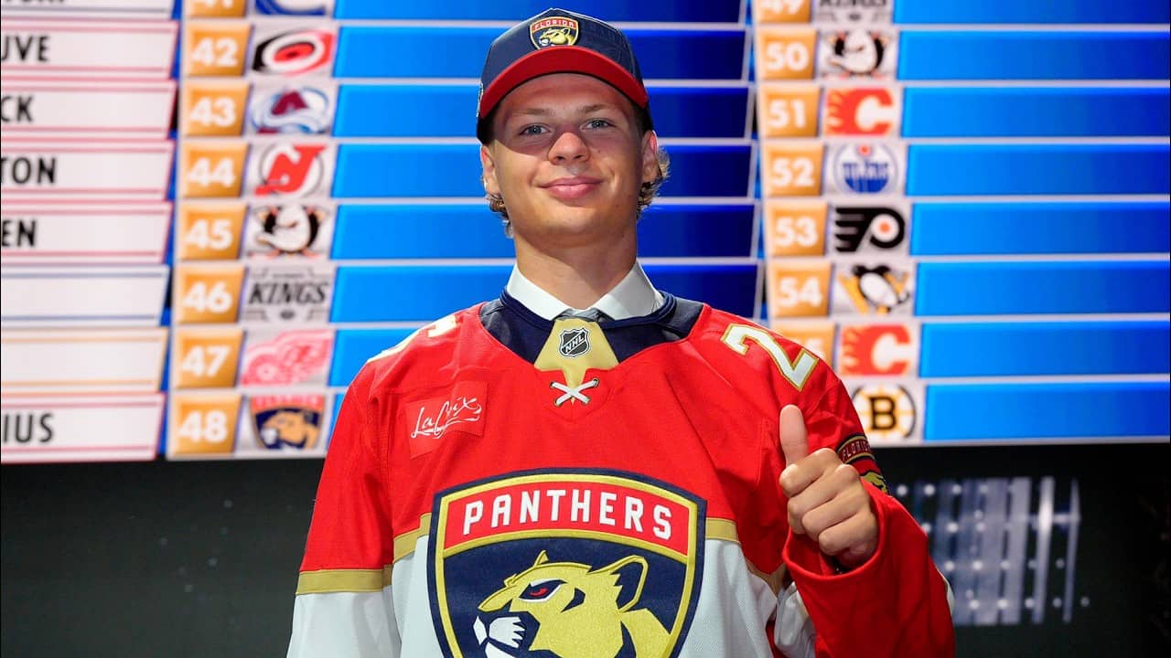 Panthers Draft Simas Ignatavicius with the 40th Overall Pick in the 2026 NHL Draft