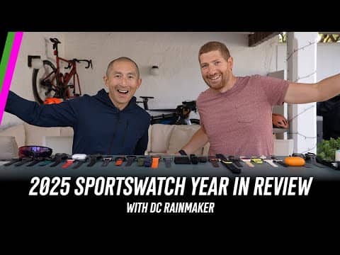 2025 Sportswatch Year In Review with DC Rainmaker // Over 30 New Wearables!