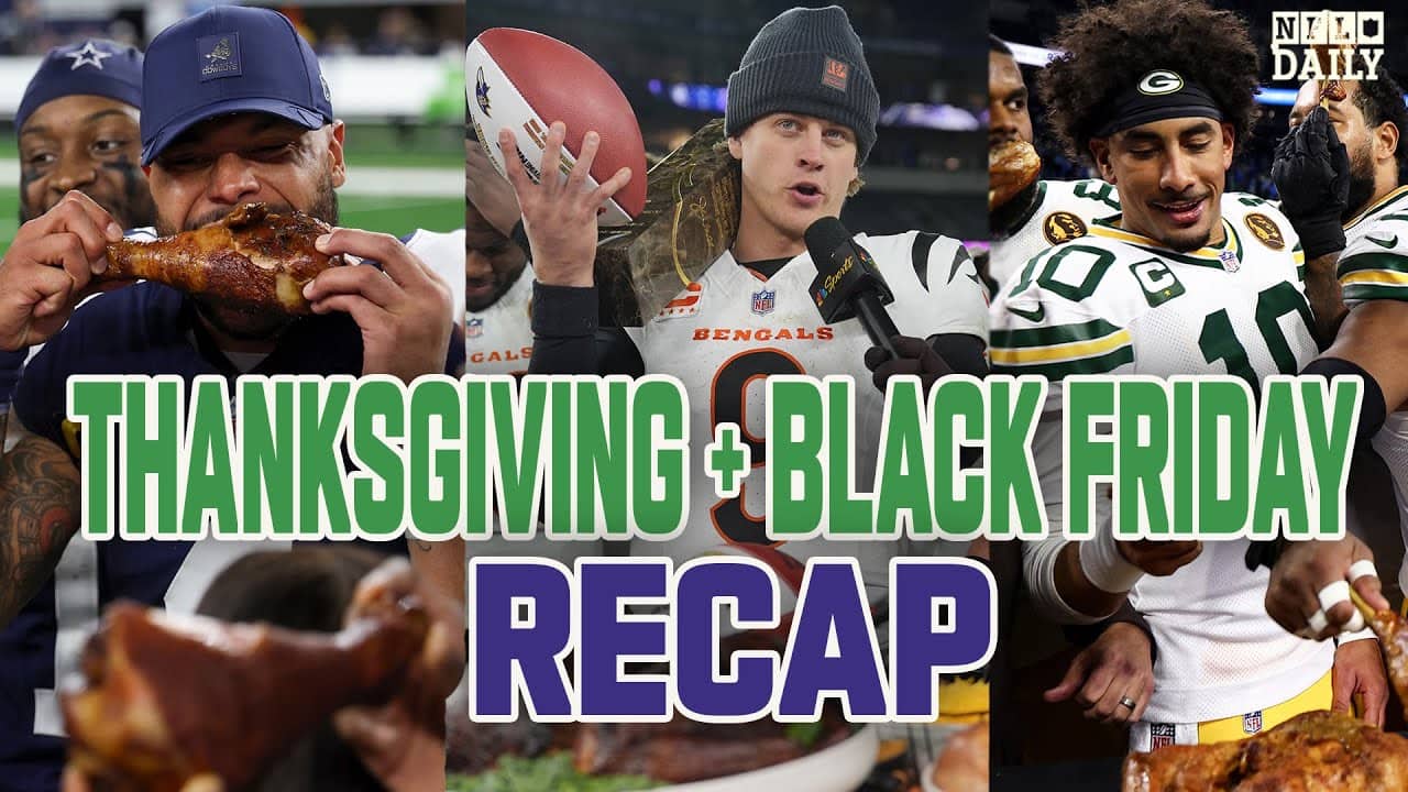 Thanksgiving + Black Friday Recap: Chiefs, Lions and Eagles in TROUBLE Bears and Cowboys For Real?