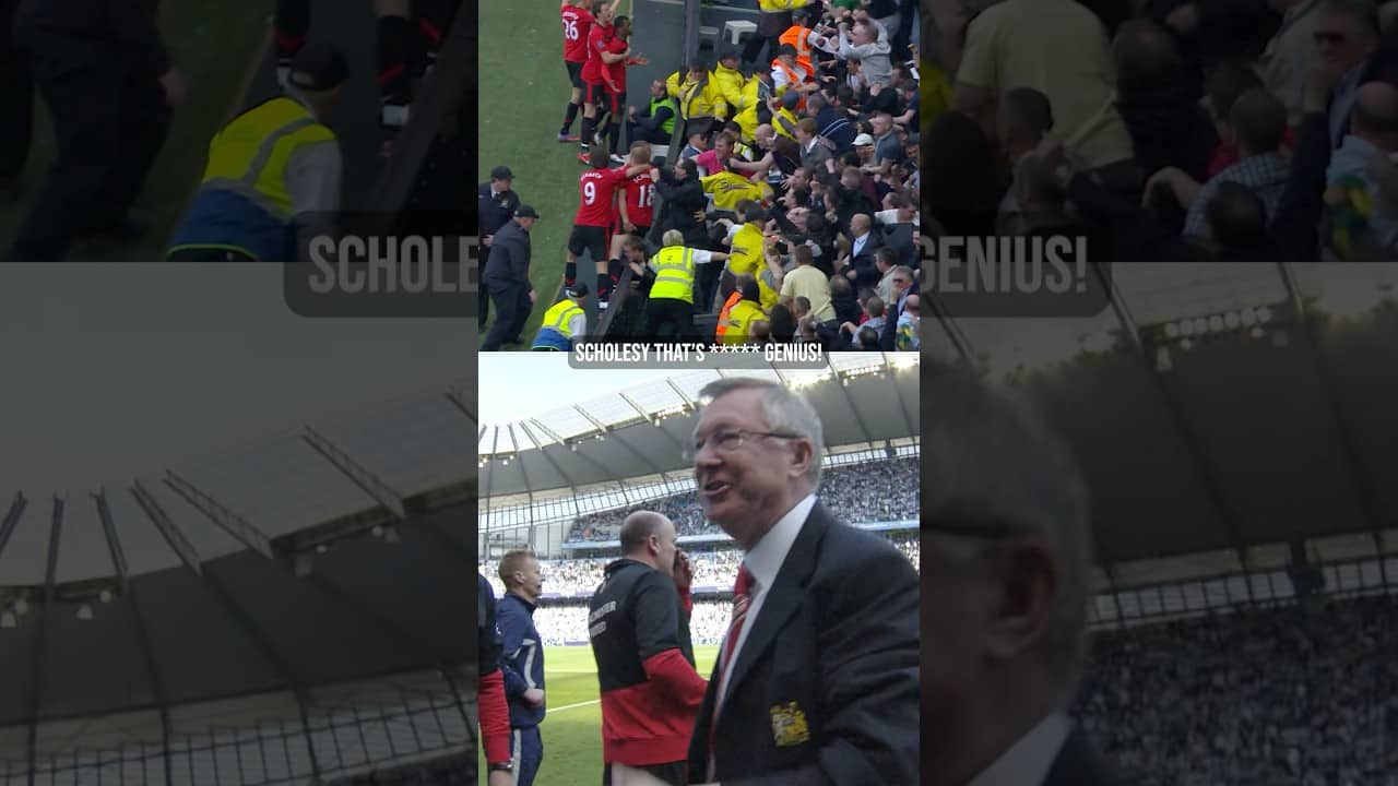 Paul Scholes’s ICONIC Manchester Derby Moment ❤️‍🔥