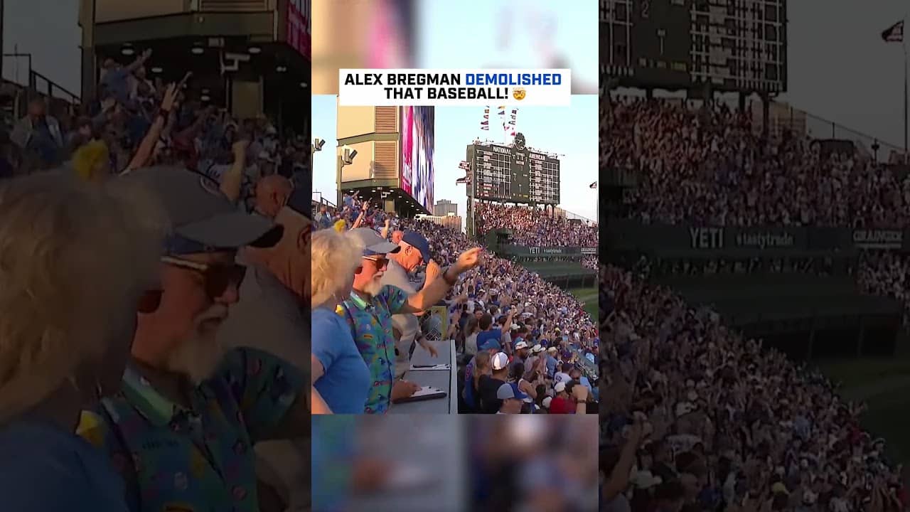 Alex Bregman CRUSHES a 3-run BOMB 💣🔥