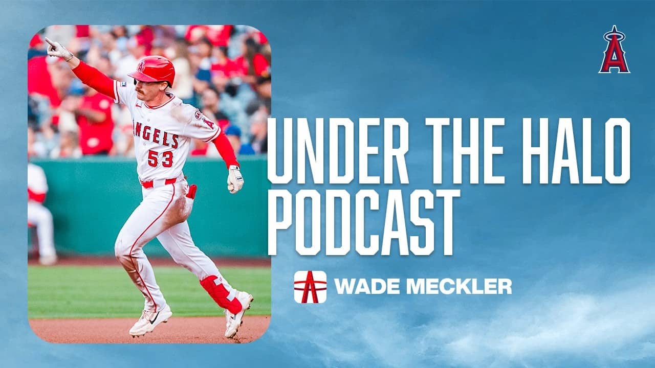 Under the Halo Podcast: From Local Kid to Angels Outfielder, Wade Meckler!