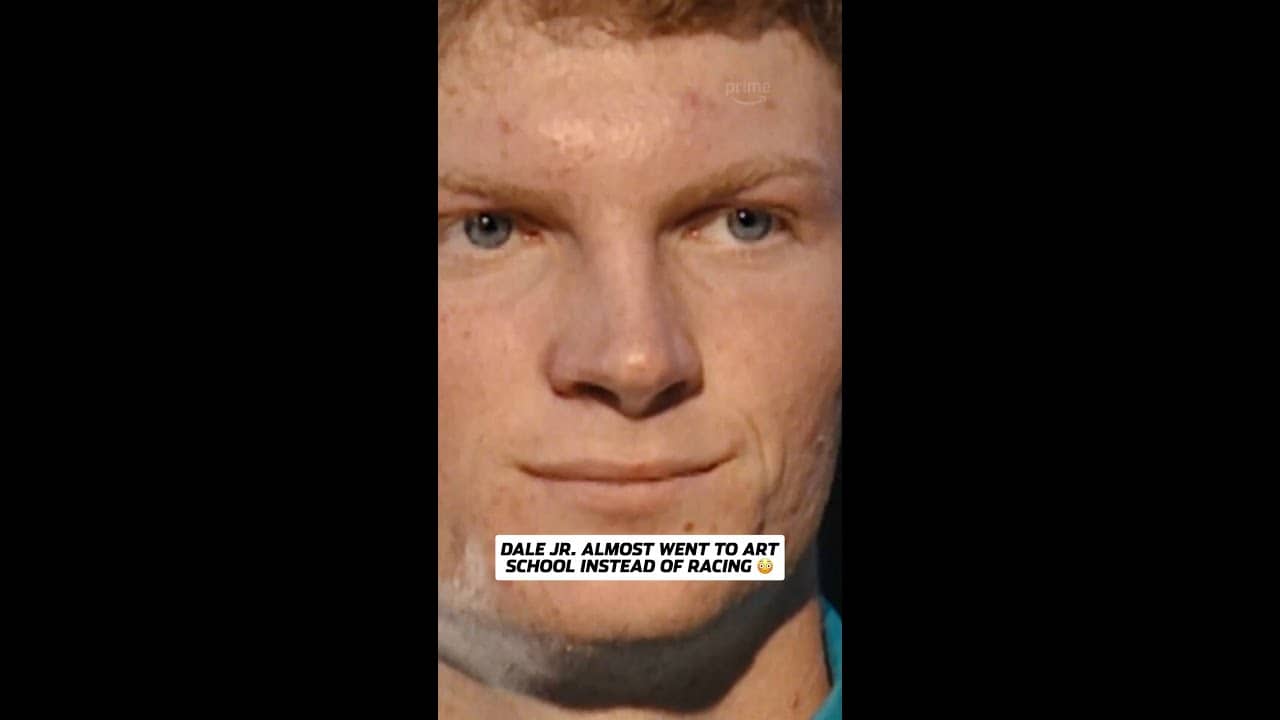 Dale Jr. had one goal and it wasn't art school 🏁