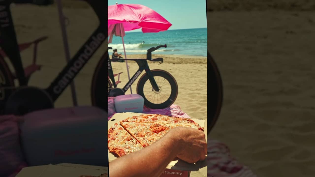 The SUPERSLICE is ready for the #tourdefrance 🍕 #shorts