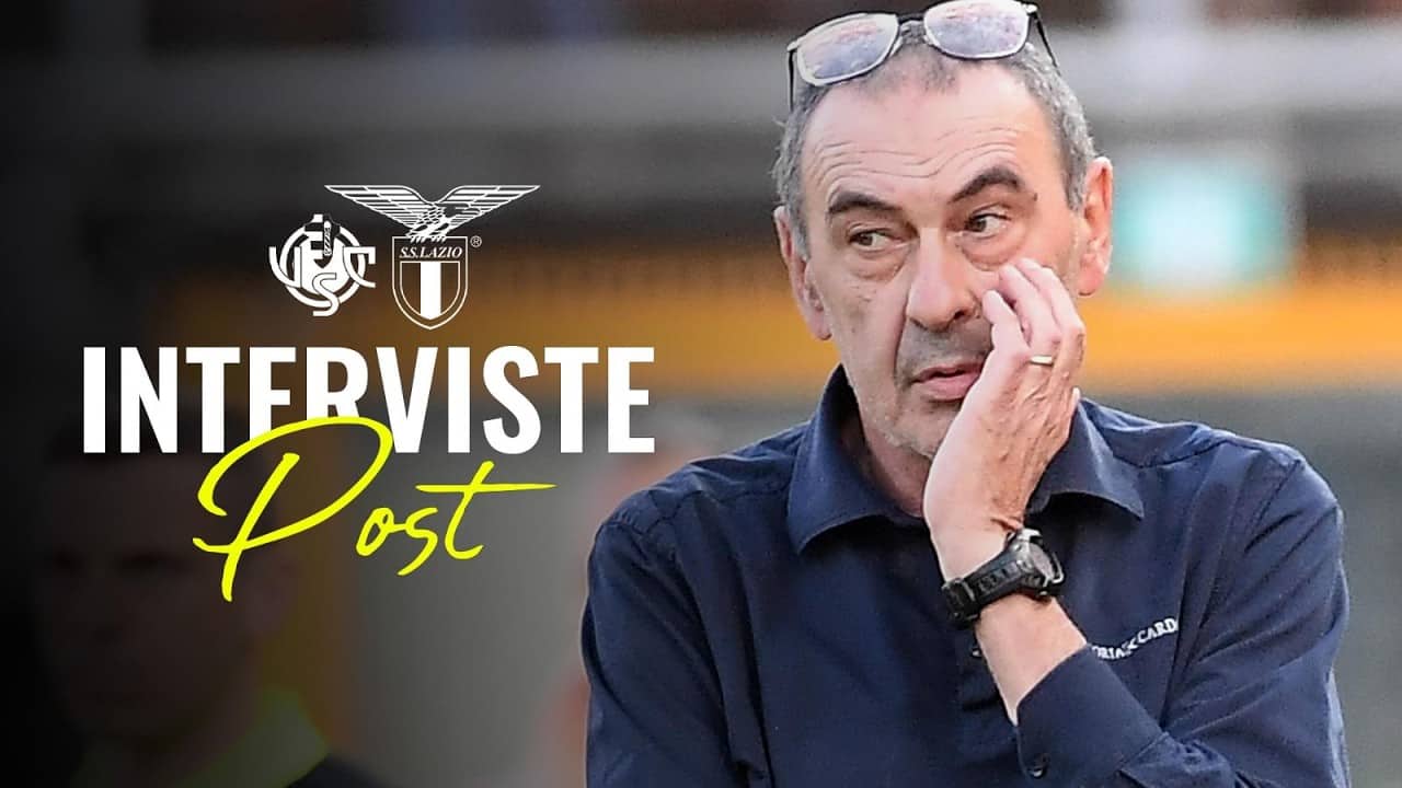 🗣️ LE INTERVISTE A MISTER SARRI, NOSLIN E ISAKSEN | CREMONESE-LAZIO 1-2