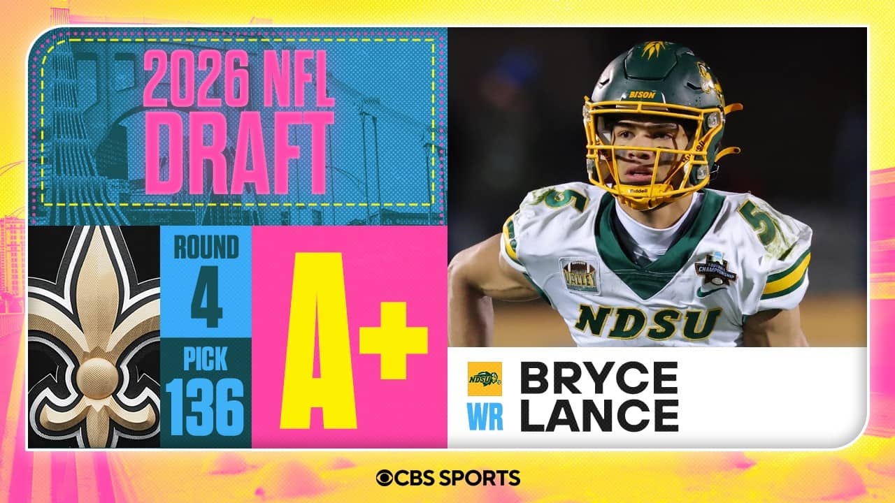 Saints select Bryce Lance in Fourth Round | 2026 NFL Draft Grades & Reaction