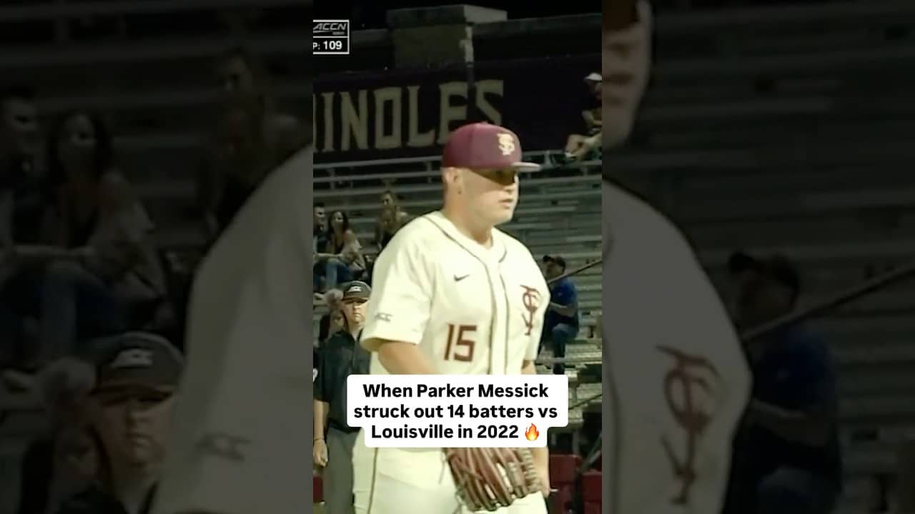 Now Messick is an MLB All-Star with the Cleveland Guardians 🔥 #collegebaseball #mlballstargame
