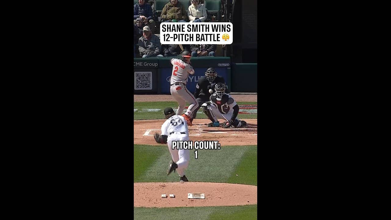 Shane Smith wins 12-pitch battle 😤  He had 8 strikeouts in today's outing