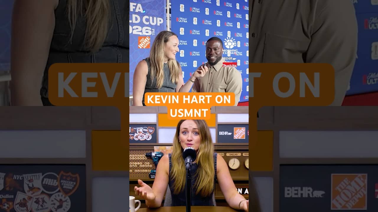 KEVIN HART MAKES HIS USMNT PREDICTION 👀 | Morning Cupdate Built by the Home Depot