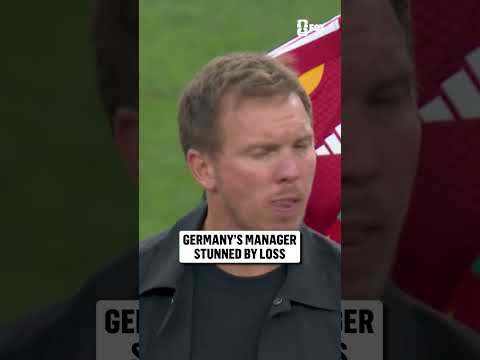 Julian Nagelsmann's reaction to losing in penalties against Paraguay in the Knockout Stage