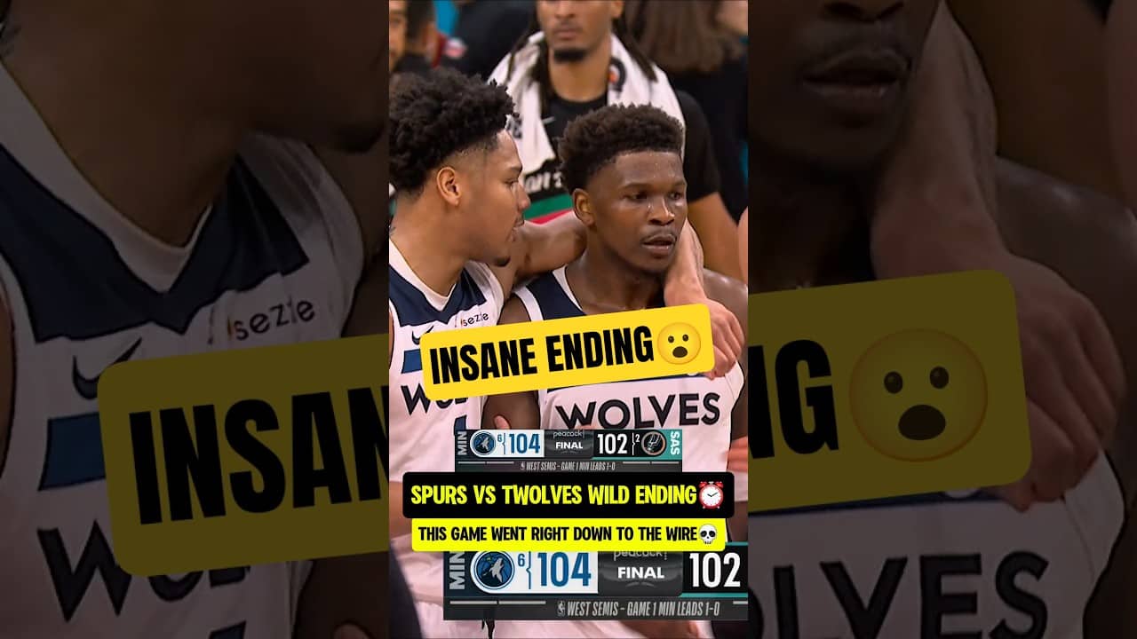 Last minute of Spurs vs Wolves was WILD😮
