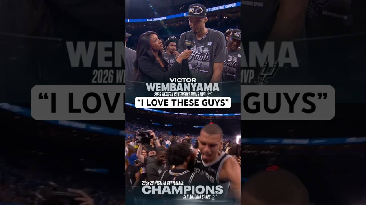 Wemby talks his postgame reaction