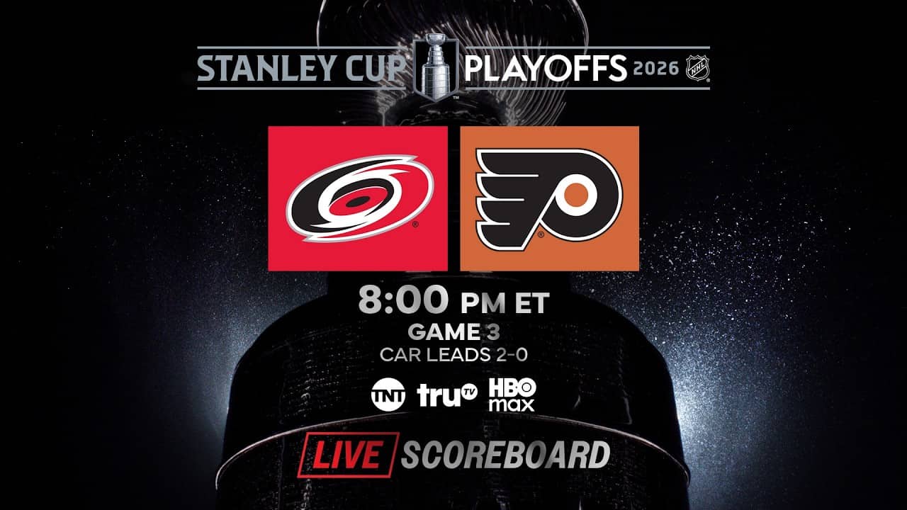 👉 LIVE Game 3 Hurricanes @ Flyers| Scoreboard & Chat  5/07 🏒🔥 | Stanley Cup Playoffs