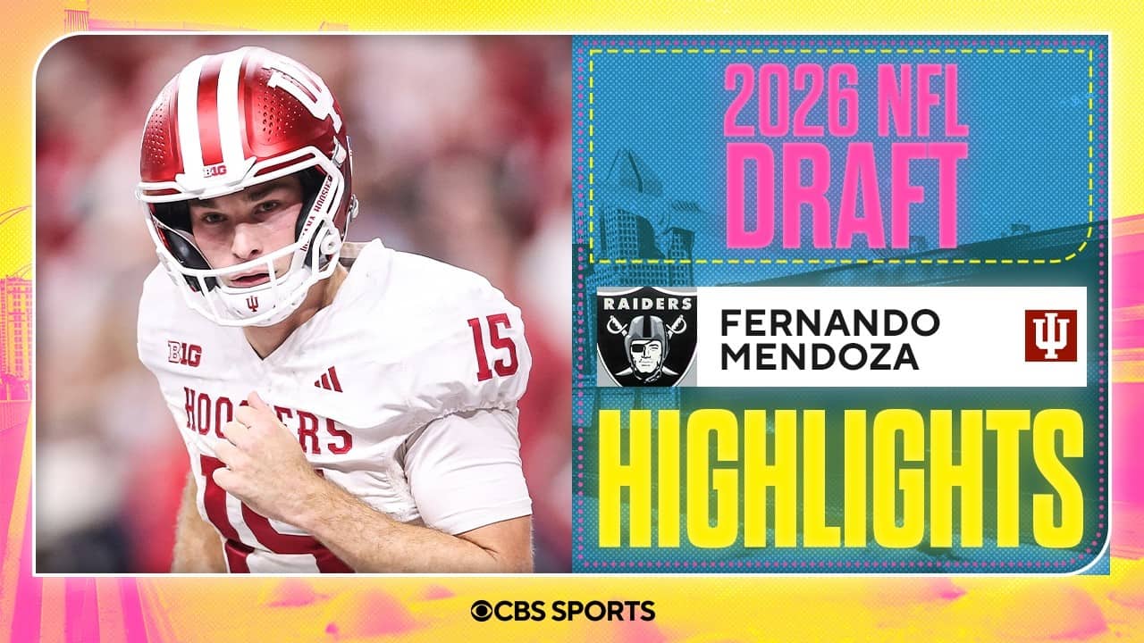 Fernando Mendoza Indiana Highlights | Drafted No. 1 overall to the Raiders
