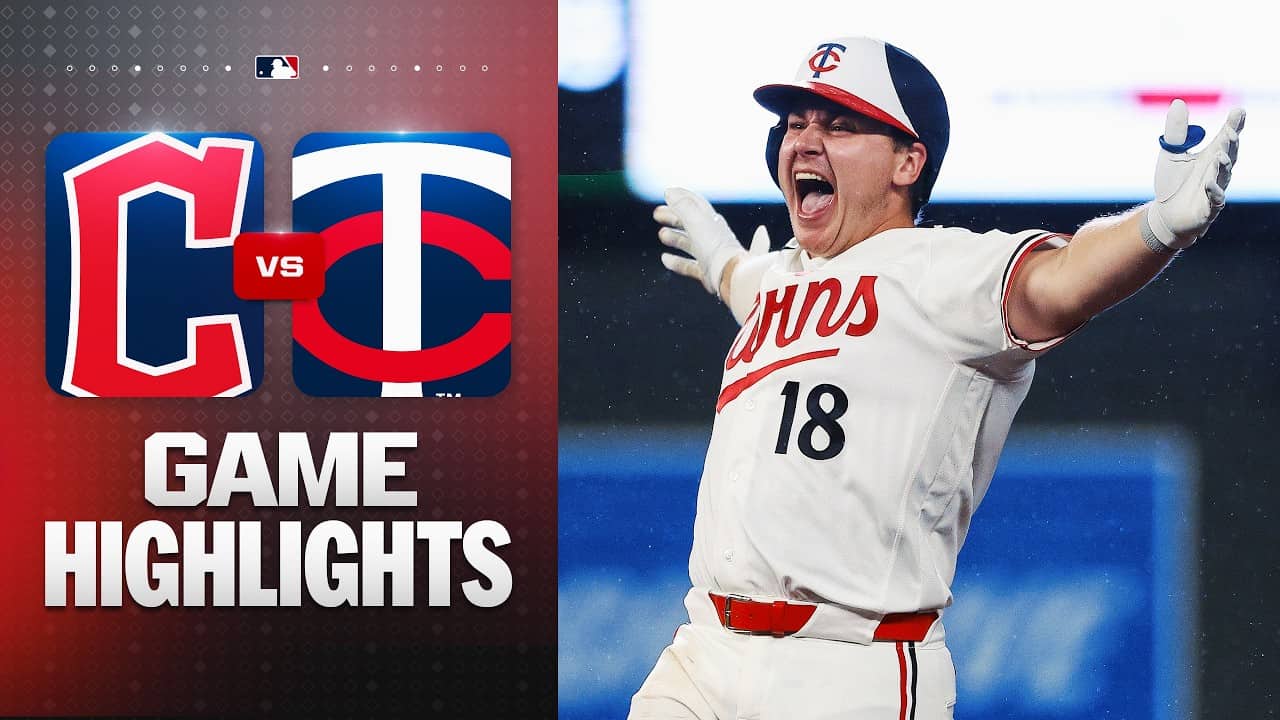 Guardians vs. Twins Game Highlights (7/8/26) | MLB Highlights