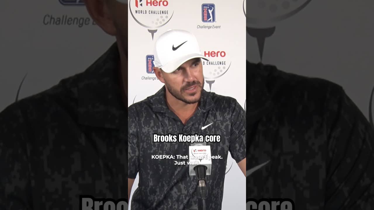 The best soundbites of Brooks Koepka’s career … so far 🎙️