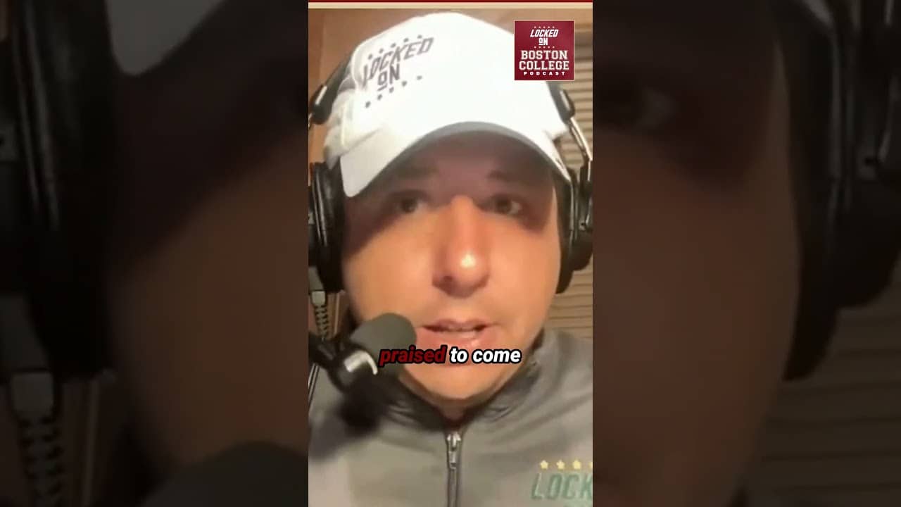 HOPE: Boston College as a program is improving and Luke Murray giving fans a reason to hope