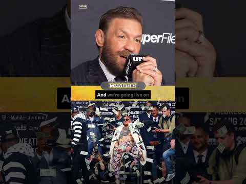 Conor McGregor: Max Holloway getting paid FIVE TIMES usual pay | UFC 329 | MMA Fighting #ufc #mma