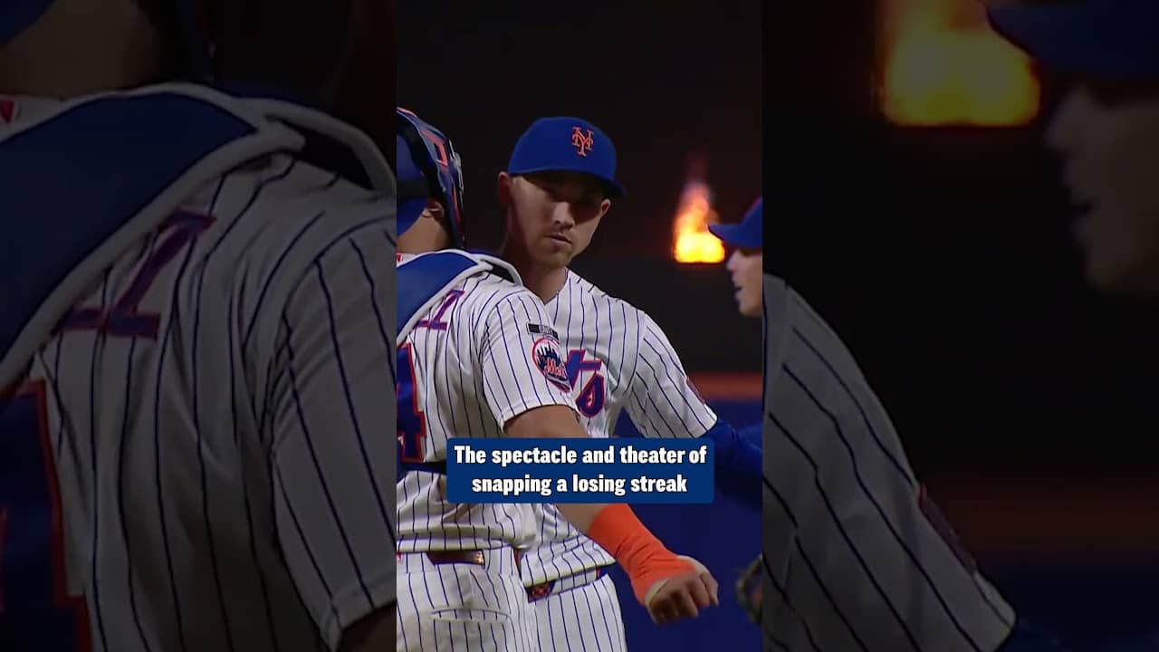 Luke Weaver was every Mets fan after closing out their first win in over two weeks.  W.  🔥🔥