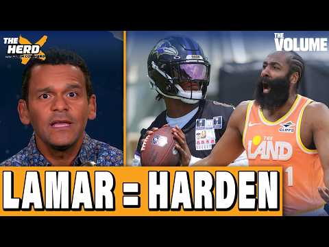 Why Lamar Jackson = James Harden + Texas CFB coaches FIGHT | THE HERD NFL
