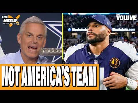 Colin Cowherd says Dallas Cowboys are NOT America’s team anymore + Top NEW QBs | THE HERD NFL