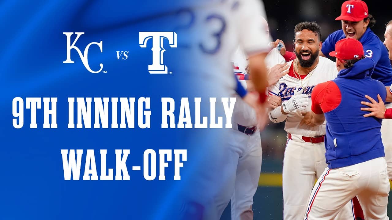 CINEMATIC RECAP | Rangers Walk-Off Royals