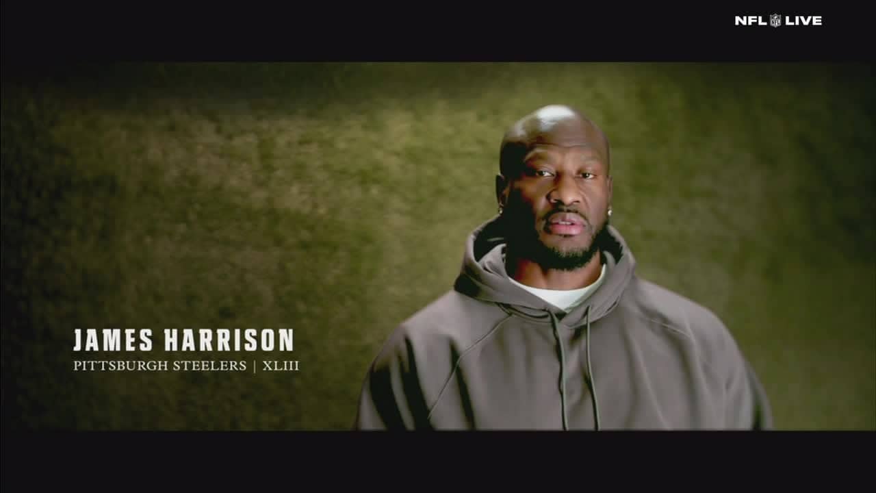 James Harrison recaps scoring a TD in SB XLIII: The best play in Super Bowl history | NFL Live